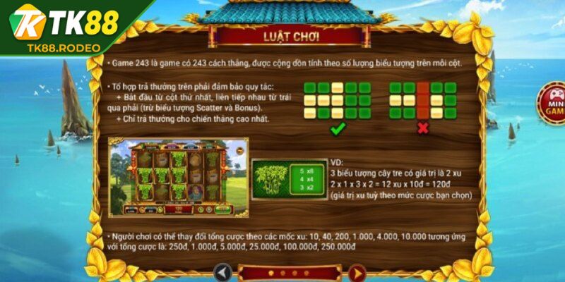 Ăn Khế Trả Vàng TK88 – Game Hái Lộc Thưởng Lớn Hấp Dẫn 2 Một số đặc điểm chung về trò chơi