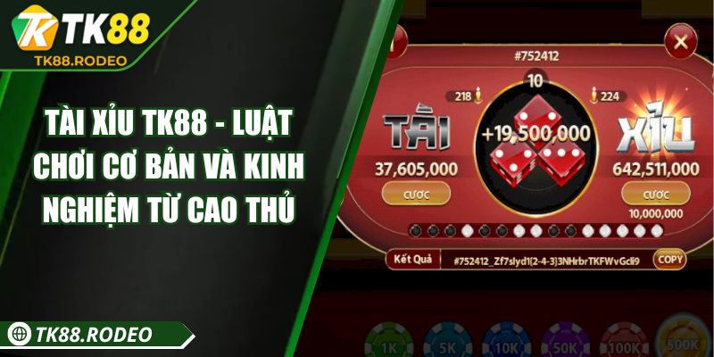Tài Xỉu TK88 - Luật Chơi Cơ Bản Và Kinh Nghiệm Từ Cao Thủ 4 Tài Xỉu TK88 - Luật Chơi Cơ Bản Và Kinh Nghiệm Từ Cao Thủ